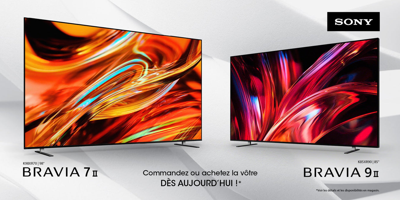 The new Sony RGB series | SONXPLUS St-Sauveur
