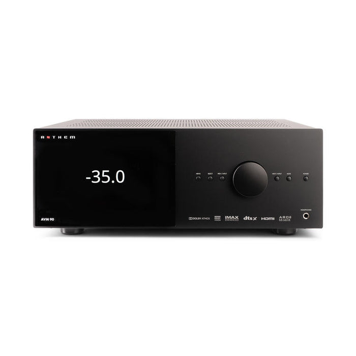 Anthem AVM 90 | Préamplificateur A/V - 15.4 canaux - Processeur vidéo - Noir-Sonxplus St-Sauveur