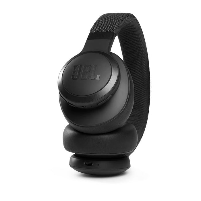 JBL Live 660NC | Écouteurs sans fil circum-auriculaires - Bluetooth - Annulation active du bruit - Connexion multipoint - Noir-Sonxplus St-Sauveur