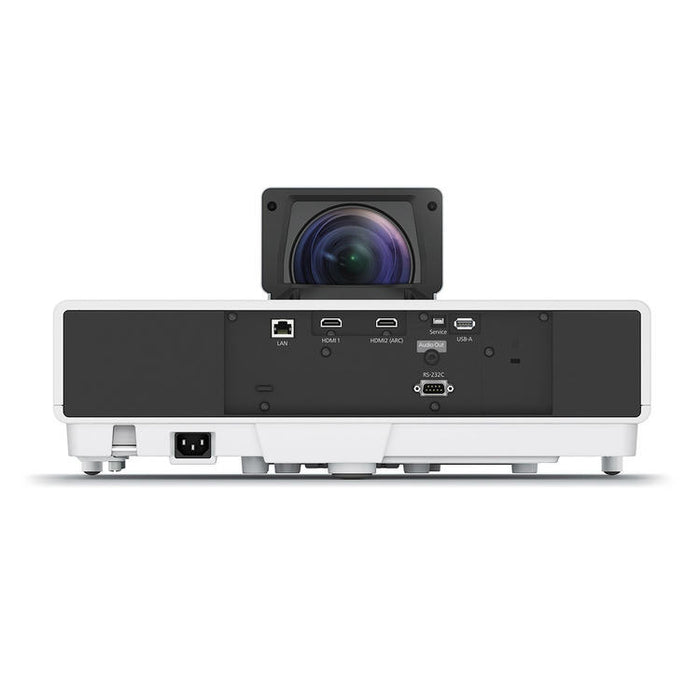 Epson LS500 | Projecteur EpiqVision Ultra Laser - Ultra-courte focale - 3LCD - Écran 130 pouces - 4K Pro-UHD - 4K HDR - Blanc-Sonxplus St-Sauveur