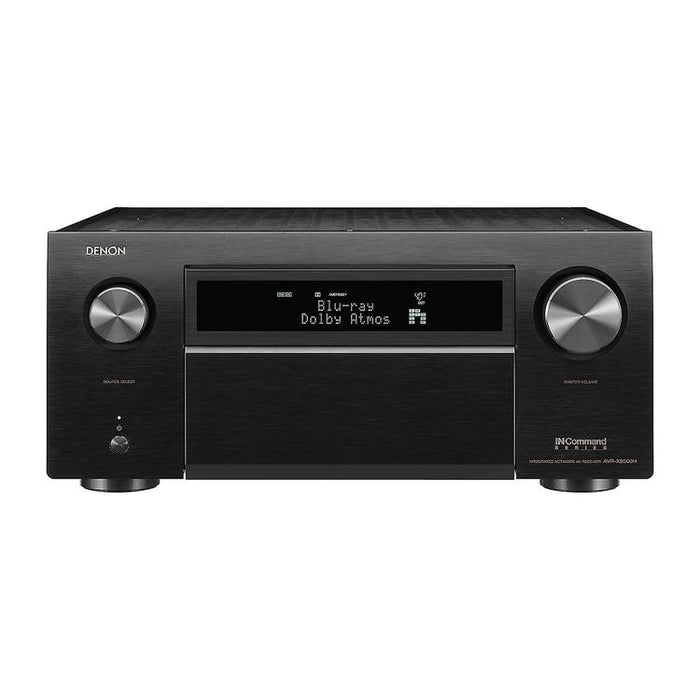 Denon AVRX8500HA | Récepteur AV 13.2 canaux - Réseau - Cinéma maison - Amplificateur de puissance monolithique - Bluetooth - Wi-Fi - 8K - HEOS - Noir-Sonxplus St-Sauveur