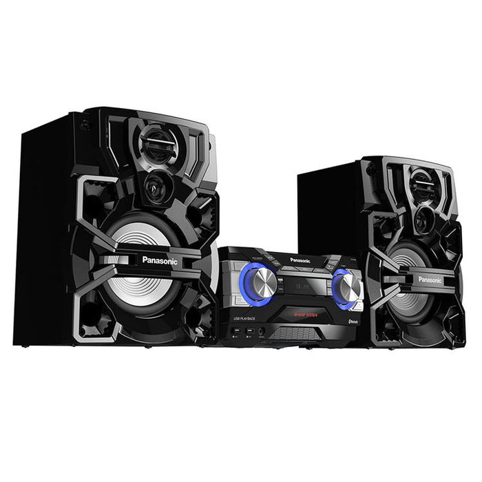 Panasonic SC-AKX640K | Chaîne Stéréo CD - Bluetooth - AIRQUAKE BASS - Bi-Amp - DJ Jukebox - Éclairage LED multicolore-Sonxplus St-Sauveur