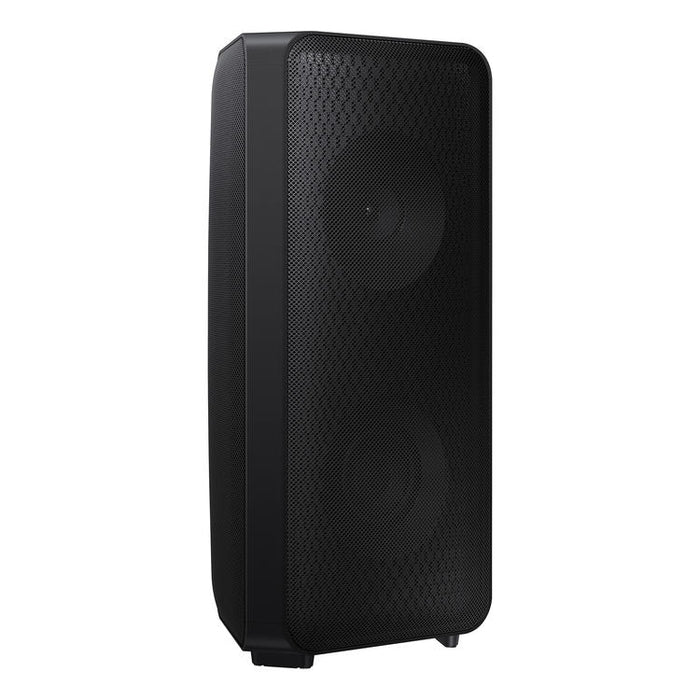 Samsung MX-ST40B | Haut-parleur portable puissant - Tour de son - Bluetooth - 160W - Bidirectionnels - Lumières à DEL - Connexion Bluetooth multiple - Noir-Sonxplus St-Sauveur