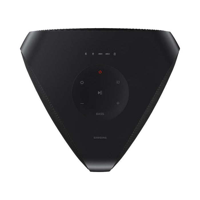 Samsung MX-ST40B | Haut-parleur portable puissant - Tour de son - Bluetooth - 160W - Bidirectionnels - Lumières à DEL - Connexion Bluetooth multiple - Noir-Sonxplus St-Sauveur