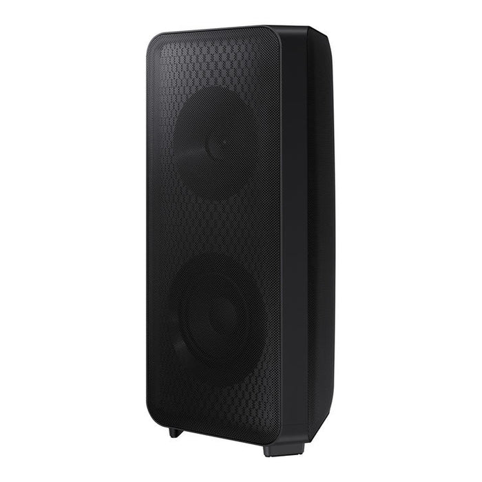 Samsung MXST50B | Haut-parleur portable puissant - Tour de son - Bluetooth - 240W - Fonction Karaoké - Lumières à DEL - Connexion Bluetooth multiple - Noir-Sonxplus St-Sauveur