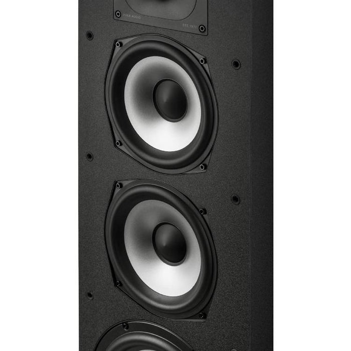 Polk Monitor XT70 | Haut-parleurs de plancher - Tour - Certifié Hi-Res Audio - Noir - Paire-Sonxplus St-Sauveur