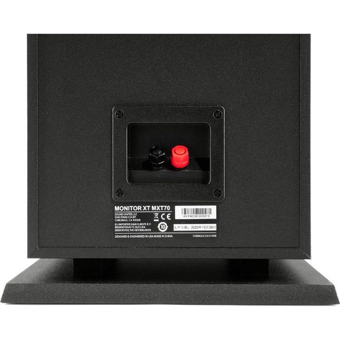 Polk Monitor XT70 | Haut-parleurs de plancher - Tour - Certifié Hi-Res Audio - Noir - Paire-Sonxplus St-Sauveur
