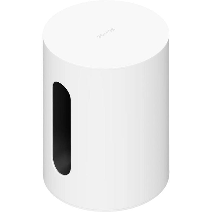 Sonos Sub Mini | Caisson de graves ”Sub” sans fil - Trueplay - Blanc-Sonxplus St-Sauveur