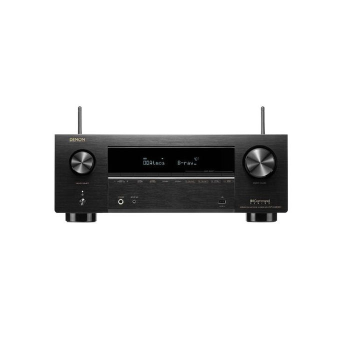 Denon AVRX2800H | Récepteur AV - 7.2 canaux d'amplification - Cinéma maison - 8K - HEOS - Noir-Sonxplus St-Sauveur