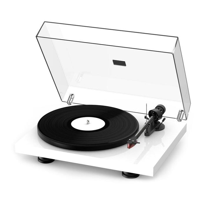 Pro-Ject Debut carbon EVO | Table tournante - Cartouche Rouge Ortofon 2M - Blanc Satiné-Sonxplus St-Sauveur