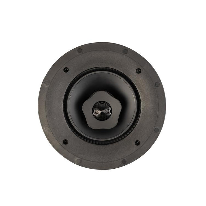 Paradigm CI Elite E65-R V2 | Haut-parleur 6-1/2" encastré - Plafonnier - SHOCK-MOUNT - Noir - Surface blanche prête à peindre - Unité-Sonxplus St-Sauveur