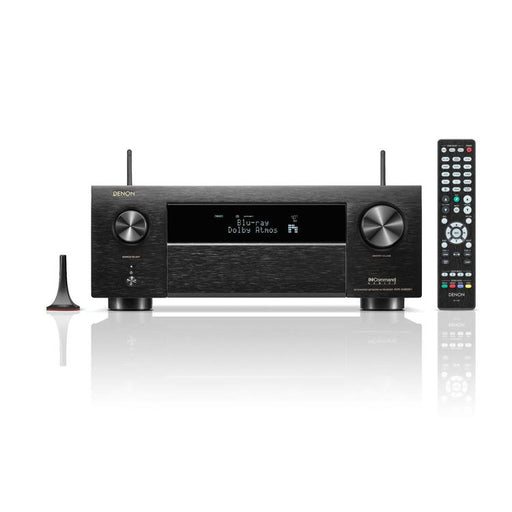 Denon AVRX4800H | Récepteur AV 9.4 canaux - 8K - Auro 3D - Cinéma maison - HEOS - Noir-Sonxplus St-Sauveur