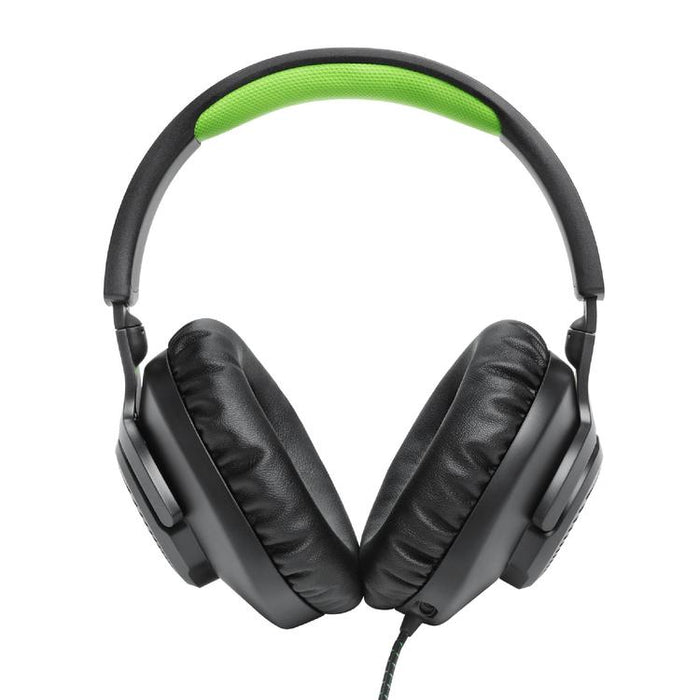 JBL Quantum 100X | Casque de jeu filaire circum-auriculaire - Pour Console X-box - Noir/Vert-Sonxplus St-Sauveur