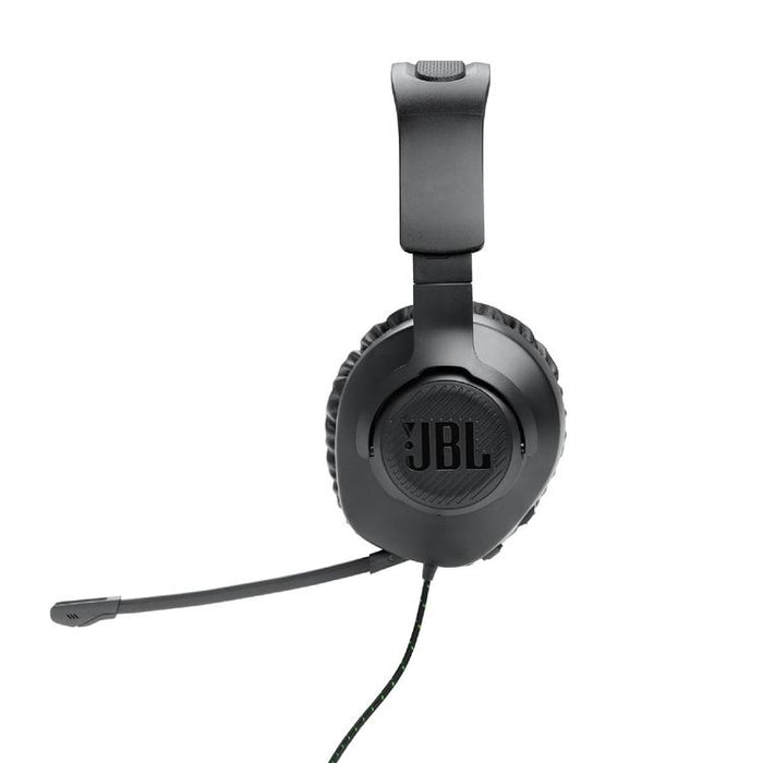 JBL Quantum 100X | Casque de jeu filaire circum-auriculaire - Pour Console X-box - Noir/Vert-Sonxplus St-Sauveur