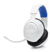 JBL Quantum 360P | Casque de jeu circum-auriculaire - Sans Fil - Pour Console Playstation - Blanc/Bleu-Sonxplus St-Sauveur