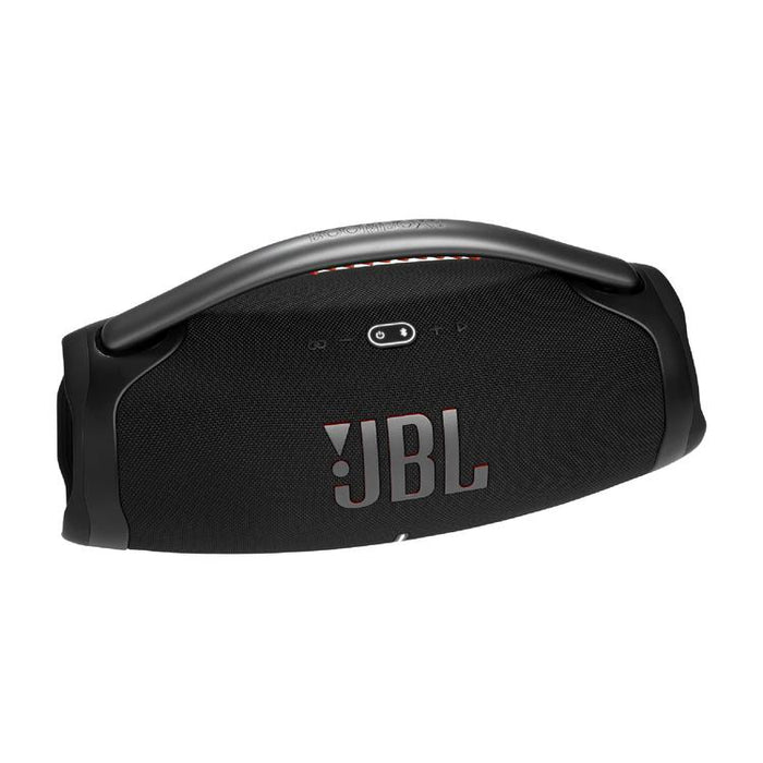 JBL Boombox 3 | Haut-parleur portable - Bluetooth - IP67 - 3 Voies - Noir-Sonxplus St-Sauveur