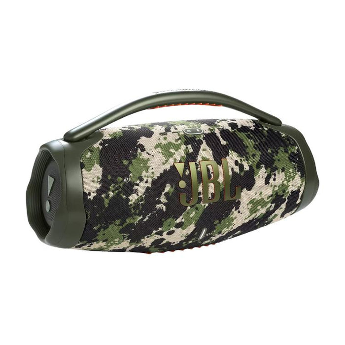 JBL Boombox 3 | Haut-parleur portable - Bluetooth - IP67 - 3 Voies - Camouflage-Sonxplus St-Sauveur