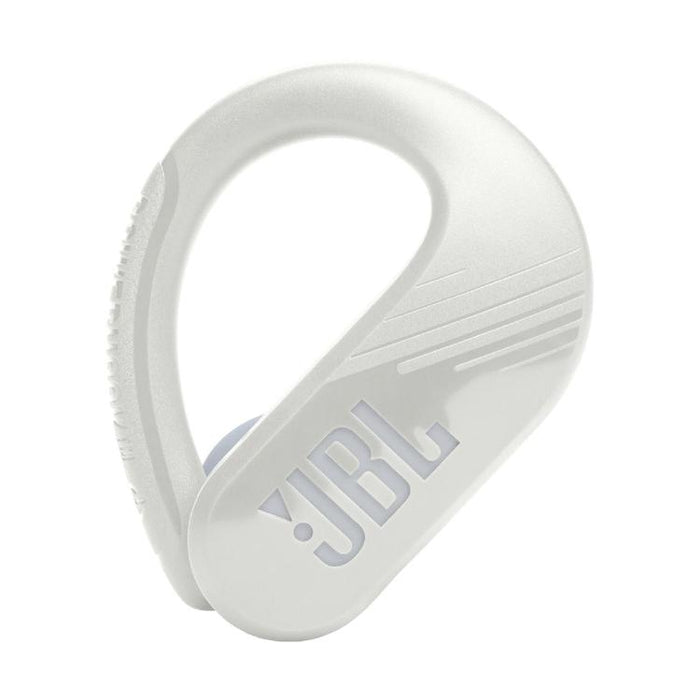 JBL Endurance Peak III | Écouteurs Sport intra-auriculaires - 100% Sans fil - Étanche - Conception Powerhook - Blanc-Sonxplus St-Sauveur