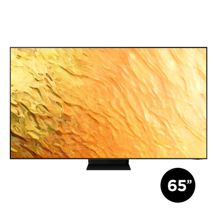 Samsung QN65QN800CFXZC | Téléviseur intelligent 65" Série QN800C - Neo QLED - 8K - Neo Quantum HDR 8K+ - Quantum Matrix Pro avec Mini LED-Sonxplus St-Sauveur