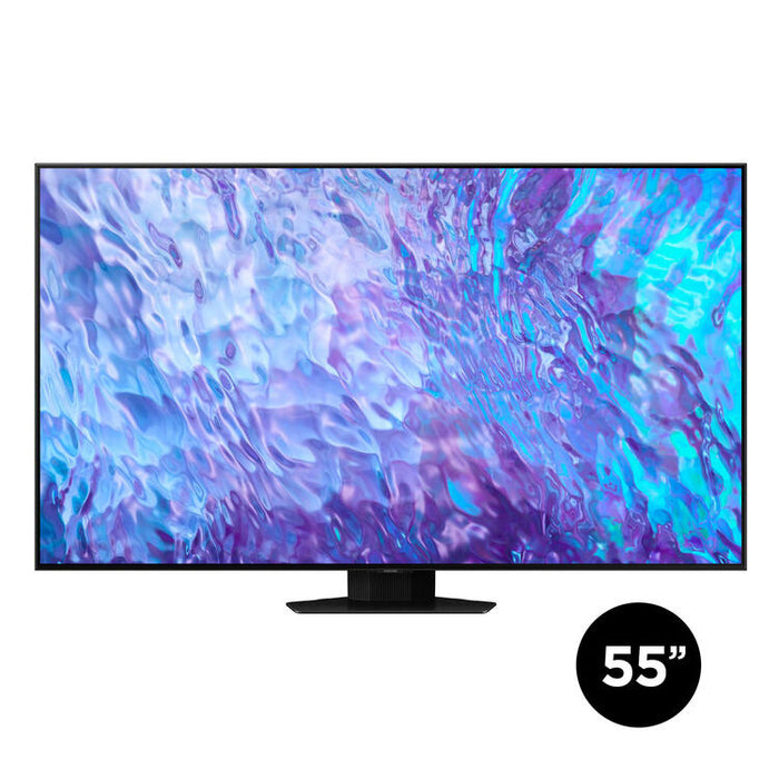 Samsung QN55Q80CAFXZC | Téléviseur intelligent 55" Série Q80C - QLED - 4K - Quantum HDR+-Sonxplus St-Sauveur