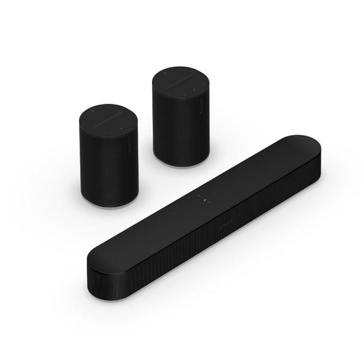 Sonos | Ensemble de son ambiophonique avec Beam - 2 Era 100 + Beam - Noir-Sonxplus St-Sauveur