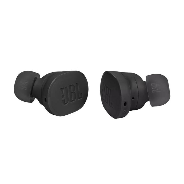 JBL Tune Buds | Écouteurs intra-auriculaires - 100% Sans fil - Bluetooth - Réduction de bruit - 4 microphones - Noir-Sonxplus St-Sauveur