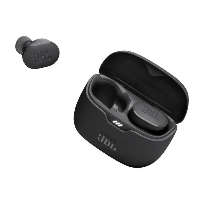 JBL Tune Buds | Écouteurs intra-auriculaires - 100% Sans fil - Bluetooth - Réduction de bruit - 4 microphones - Noir-Sonxplus St-Sauveur