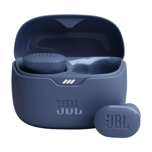 JBL Tune Buds | Écouteurs intra-auriculaires - 100% Sans fil - Bluetooth - Réduction de bruit - 4 microphones - Bleu-Sonxplus St-Sauveur