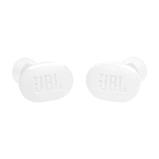 JBL Tune Buds | Écouteurs intra-auriculaires - 100% Sans fil - Bluetooth - Réduction de bruit - 4 microphones - Blanc-Sonxplus St-Sauveur