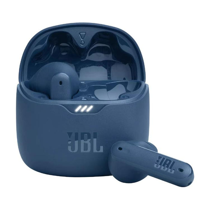 JBL Tune Flex | Écouteurs intra-auriculaires - 100% Sans fil - Bluetooth - Réduction de bruit - Conception Stick-open - IPX4 - Bleu-Sonxplus St-Sauveur