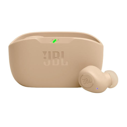 JBL Vibe Buds | Écouteurs intra-auriculaires - Sans fil - Bluetooth - Technologie Smart Ambient - Beige-Sonxplus St-Sauveur