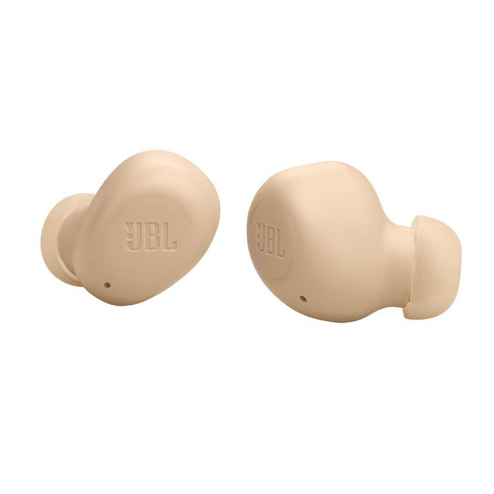 JBL Vibe Buds | Écouteurs intra-auriculaires - Sans fil - Bluetooth - Technologie Smart Ambient - Beige-Sonxplus St-Sauveur