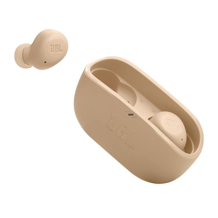 JBL Vibe Buds | Écouteurs intra-auriculaires - Sans fil - Bluetooth - Technologie Smart Ambient - Beige-Sonxplus St-Sauveur