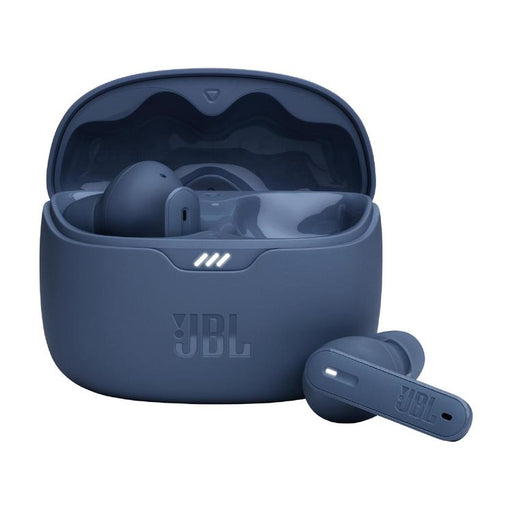 JBL Tune Beam | Écouteurs intra-auriculaires - 100% Sans fil - Bluetooth - Smart Ambient - Conception Stick-open - Bleu-Sonxplus St-Sauveur