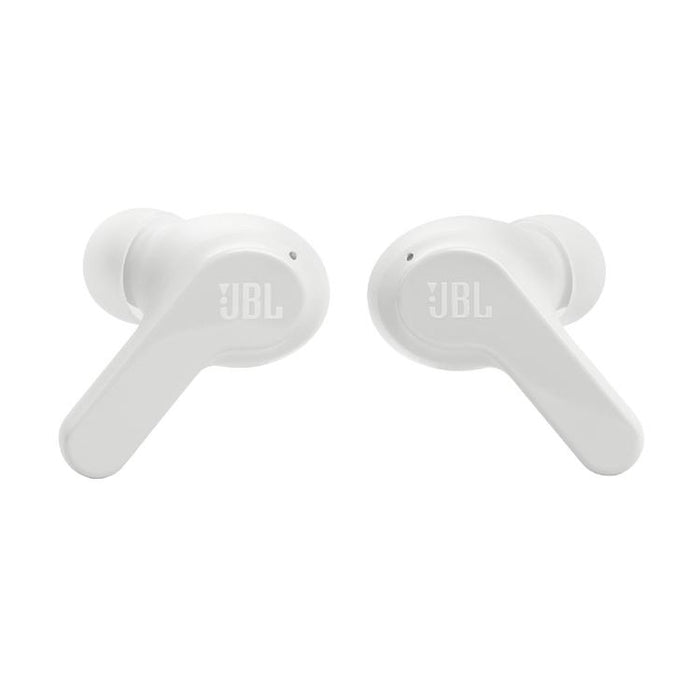 JBL Vibe Beam | Écouteurs intra-auriculaires - Sans fil - Bluetooth - Technologie Smart Ambient - Blanc-Sonxplus St-Sauveur