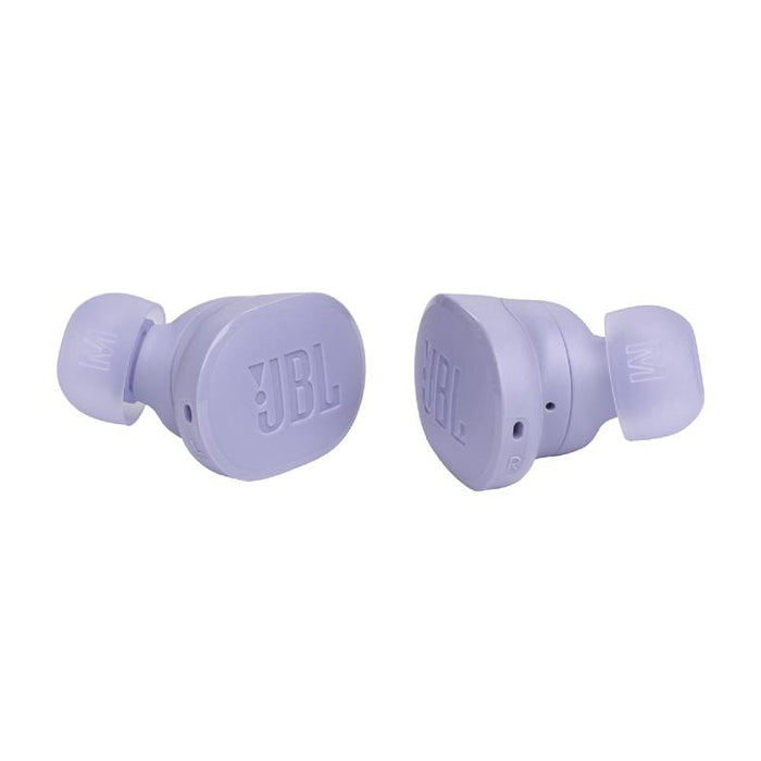 JBL Tune Buds | Écouteurs intra-auriculaires - 100% Sans fil - Bluetooth - Réduction de bruit - 4 microphones - Mauve-Sonxplus St-Sauveur