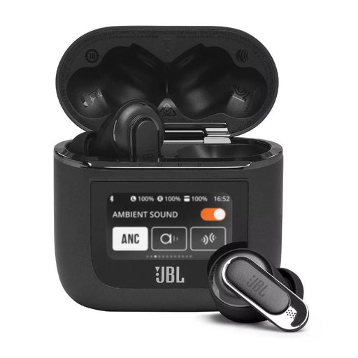 JBL TOUR PRO 2 | Écouteurs intra-auriculaires - Sans fil - Bluetooth - True ANC - 6 microphones - Étui intelligent - Noir-Sonxplus St-Sauveur