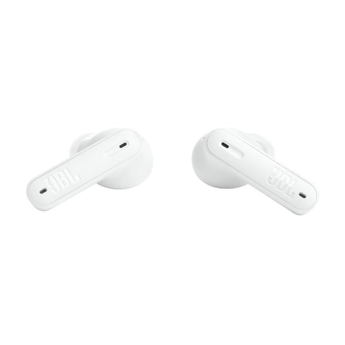 JBL Tune Beam | Écouteurs intra-auriculaires - 100% Sans fil - Bluetooth - Smart Ambient - Conception Stick-open - Blanc-Sonxplus St-Sauveur