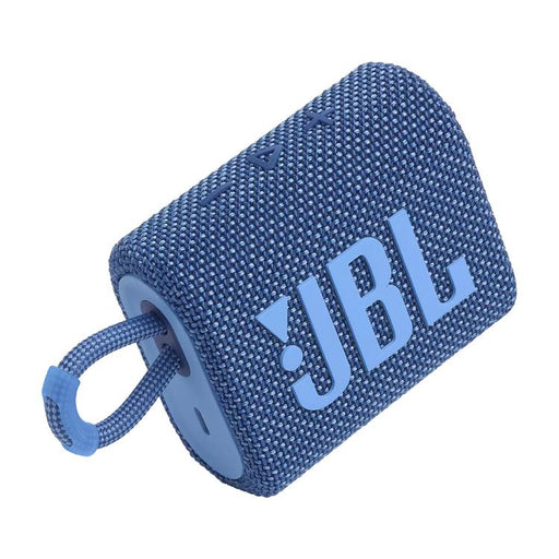 JBL Go 3 Eco | Mini Haut-parleur - Ultra-portable - Bluetooth - IP67 - Bleu-Sonxplus St-Sauveur