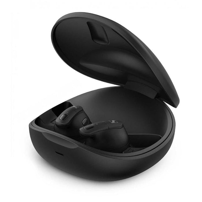 Sennheiser Conversation Clear Plus | Écouteurs intra-auriculaires - 100% Sans fil - Bluetooth - Annulation active du bruit - Noir-Sonxplus St-Sauveur