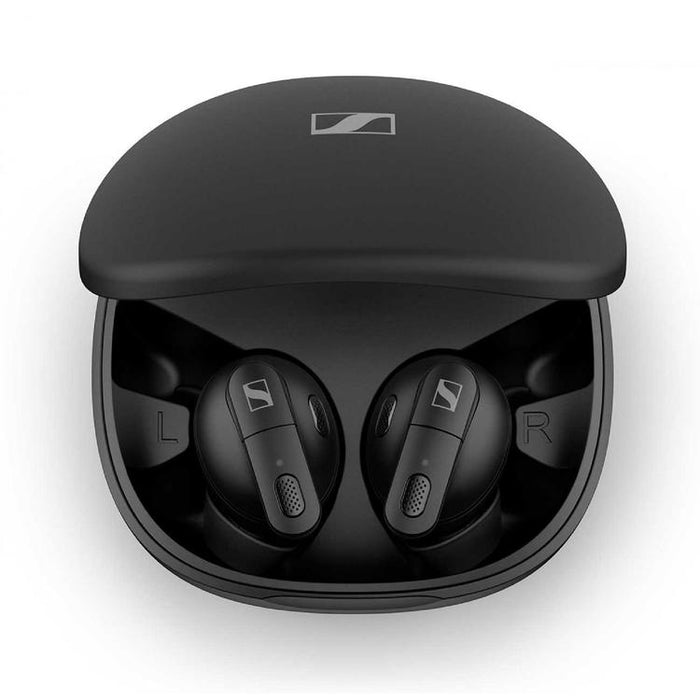 Sennheiser Conversation Clear Plus | Écouteurs intra-auriculaires - 100% Sans fil - Bluetooth - Annulation active du bruit - Noir-Sonxplus St-Sauveur