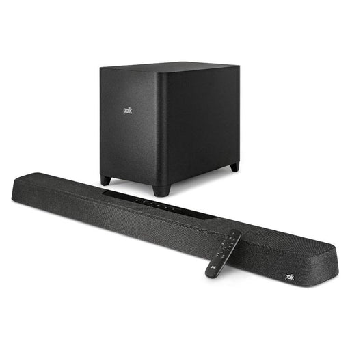 Polk MagniFi MAX AX | Système Cinéma maison 5.1.2 - Barre de son Max - 1 Caisson de graves 10" sans fil - Noir-Sonxplus St-Sauveur