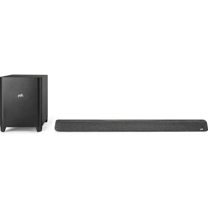 Polk MagniFi MAX AX SR | Système Cinéma maison 7.1.2 - Barre de son - Caisson de graves 10" sans fil - Dolby Atmos - Noir-Sonxplus St-Sauveur