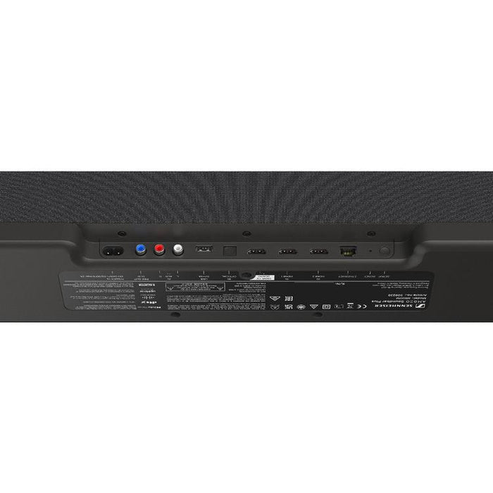 Sennheiser AMBEO Soundbar PLUS | Barre de son - 7.1.4 Canaux - 400W - Bluetooth - Noir-Sonxplus St-Sauveur