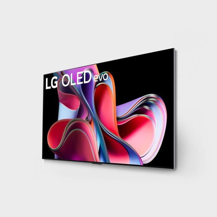 LG OLED65G3PUA | Téléviseur intelligent 65" 4K OLED Evo - Edition Gallery - Série G3 - Cinéma HDR - Processeur IA a9 Gén.6 4K - Noir-Sonxplus St-Sauveur