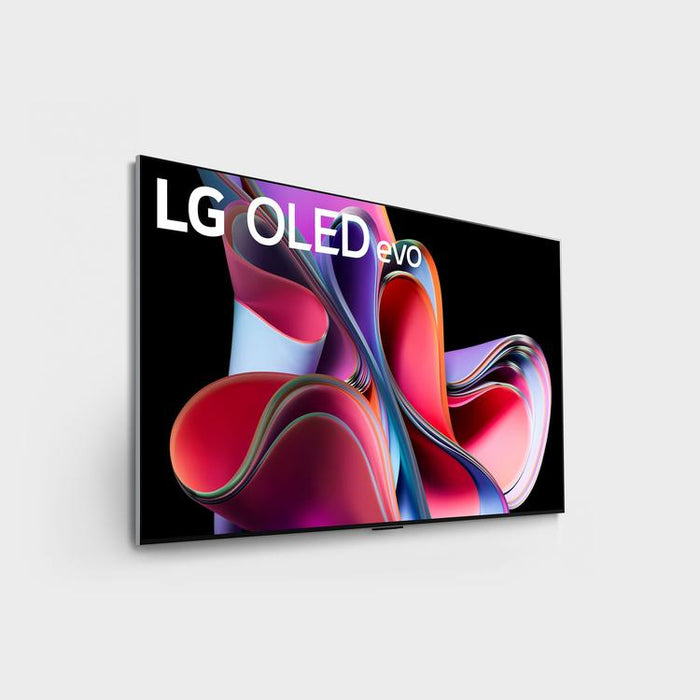 LG OLED65G3PUA | Téléviseur intelligent 65" 4K OLED Evo - Edition Gallery - Série G3 - Cinéma HDR - Processeur IA a9 Gén.6 4K - Noir-Sonxplus St-Sauveur