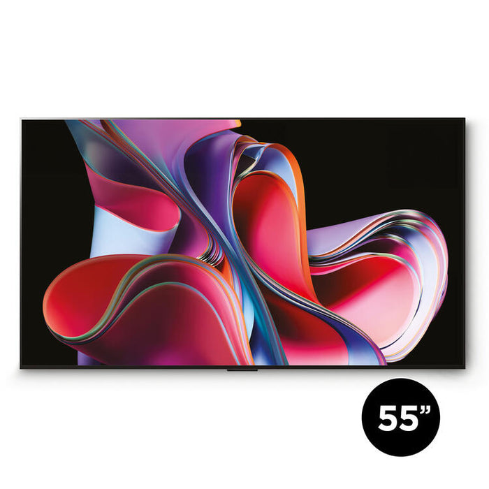 LG OLED55G3PUA | Téléviseur intelligent 55" 4K OLED Evo - Edition Gallery - Série G3 - Cinéma HDR - Processeur IA a9 Gén.6 4K - Noir-Sonxplus St-Sauveur