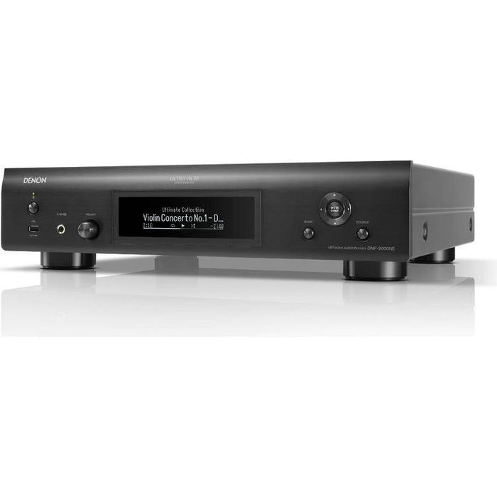 Denon DNP-2000NE | Lecteur réseau Haute Résolution - HEOS intégré - Wi-fi - Noir-Sonxplus St-Sauveur