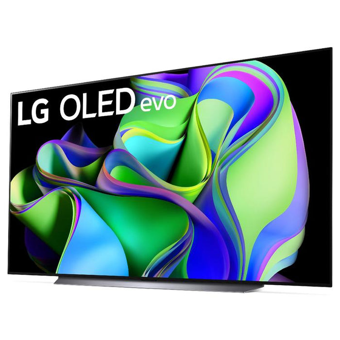 LG OLED83C3PUA | Téléviseur intelligent 83" OLED evo 4K - Série C3 - HDR - Processeur IA a9 Gen6 4K - Noir-Sonxplus St-Sauveur