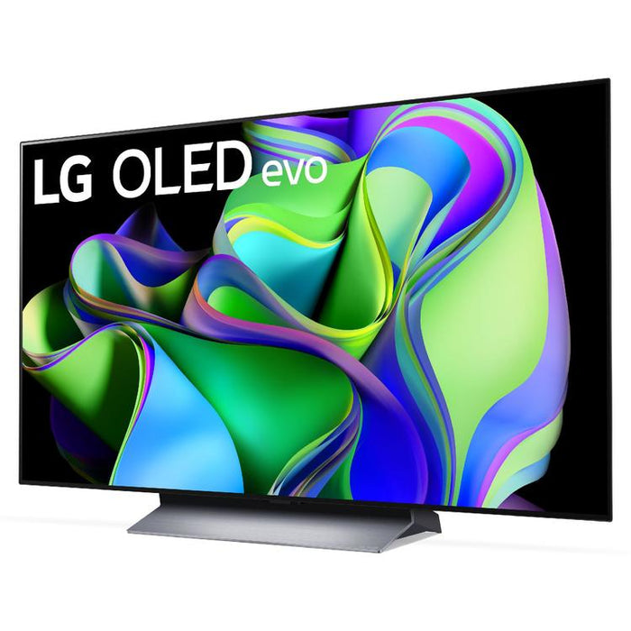 LG OLED48C3PUA | Téléviseur intelligent 48" OLED evo 4K - Série C3 - HDR - Processeur IA a9 Gen6 4K - Noir-Sonxplus St-Sauveur